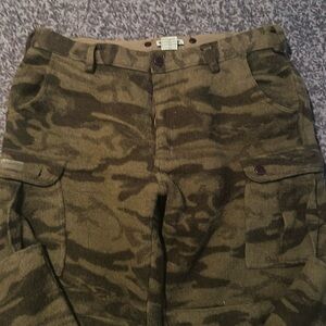 Men’s Columbia camo wool pants